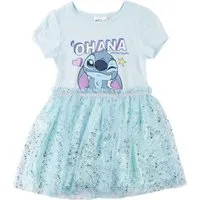 Lilo & Stitch Sommerkleid - Mädchen Kleid Baumwolle Freizeit Outfit (1-tlg)