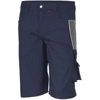 Qualitex Workwear Arbeitsshorts strapazierfähige PROfessionals Shorts aus faserverstätktem Gewebe (1-tlg) kurze Arbeitshose MG 245 g mit 10 Taschen - Pflegeleicht - Waschbar