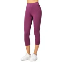 Merry Style Leggings Damen Frauen Caprihose 3/4 Hose MS10-144 (1-tlg) aus Viskose