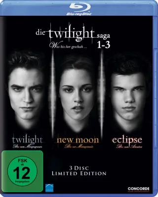Die Twilight Saga 1-3 - Was bis(s)her geschah... [Blu-ray] [Limited Edition]
