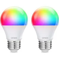 LA CUTE Deckenstrahler Alexa Google Home Wlan Smart RGBW LED Glühbirne E27, Farbwechselnd, LED wechselbar, neutral, tageslicht, RGB, Farbwechselnd, Smart Home kompatibel, Energiesparend
