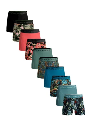 Muchachomalo - Caleçons 10-pack Hommes - Qualité parfaite - Ceinture douce