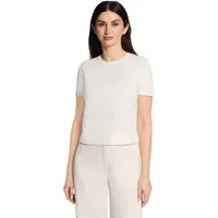 Vera Mont Kurzarmshirt Damen mit Rundhalsausschnitt (1-tlg) Struktur