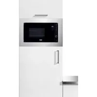 BEKO Einbau-Mikrowelle BMOB20231X, Mikrowelle, 20 l, Funktionale Einbau-Mikrowelle für schnelles Erwärmen