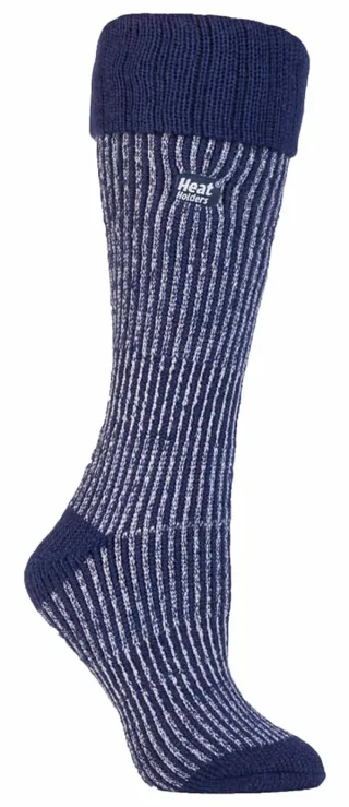 Heat Holders gerippte Damen-Thermostiefelsocken