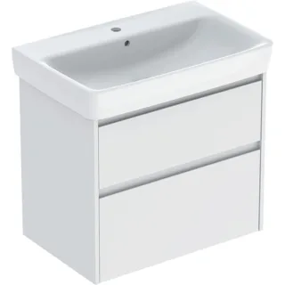 Geberit Renova Plan Set Waschtisch mit Unterschrank, zwei Schubladen: 75x69.7x44.6cm, 504037001 504037001