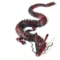 Jumpeak Tierfigur 3d drache,3d tiere,drache 3d druck,drachen figuren,drachen spielzeug (8 Farben, 5 Größen), tiere figuren,tiere spielzeug,Kinderspielzeug,Weihnachtsgeschenke