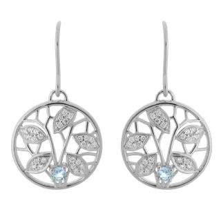 Orphelia 'Oceane' Tropfenohrringe aus 925er Sterlingsilber für Damen - Silber ZO-7090