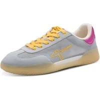 Tamaris Sneaker, Freizeitschuh, Halbschuh, Schnürschuh mit transparenter Laufsohle