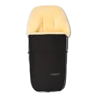 Hofbrucker Lammfellfußsack Polaris schwarz
