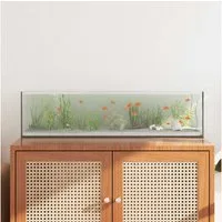 vidaXL Aquarium, Aquarium mit Speicher Transparent 80 x 20 x 20 cm Glas