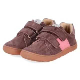 Bisgaard Barfuß-Sneaker RICCO Lila - Gr. 26 -  Leder und Synthetik