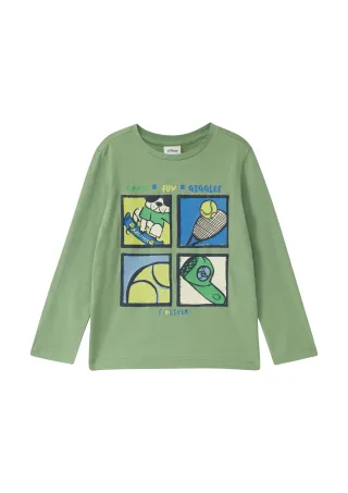 s.Oliver - T-Shirt grün - Gr. - 122