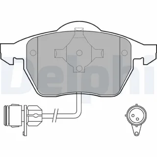Delphi Bremsbel?ge vorne Audi Ford Seat VW