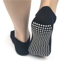 Sport-Knight® Sportsocken Yoga Socken Damen rutschfest – Atmungsaktiv mit Silikonsohle