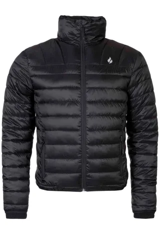 Thermische wasserdichte Fleece gefütterte Herren Pufferjacke Mantel in einer Tasche