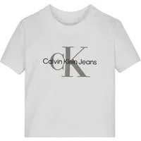 Calvin Klein Jeans T-Shirt MONOGRAM SS T-SHIRT für Babys bis 2 Jahre, mit Logo-Druck