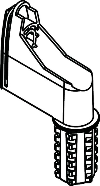 Hansgrohe Wandstütze Unica'C , 96275000 96275000