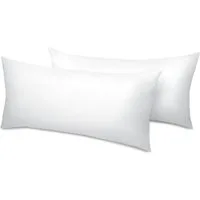 Beautissu Kopfkissen Allergiker Kopfkissen 2er Set BeauNuit UK, 40x80cm, Allergiker Kopfkissen 40x80 cm 2er Set – Mikrofaser Steppkissen 800g