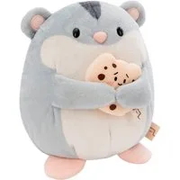 Nici Kuscheltier mymochi, Hamster Shai, 16 cm, mit Keks, in Geschenkbox