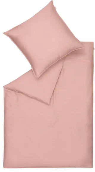 SCHÖNER WOHNEN-Kollektion Bettwäsche "Pure" 2 Stk. Bettwäsche aus Baumwolle in Satin-Qualität, unifarbene Bettwäsche