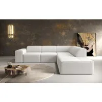 Luxusbetten24 Sofa Designer Sofa Idiola L, in Teddy Bouclé