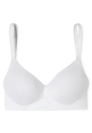 SCHIESSER - Soft BH mit Schale weiss - Gr. - 85B