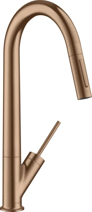 Hansgrohe Spültischmischer Axor Starck Brushed Red Gold 10821310