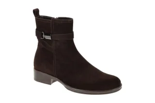 Gabor Stiefeletten 31.601.18 Braun - Chocolate (Altsilber) Elegant, Echtleder...