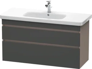 Duravit DuraStyle Waschtischunterbau wandhängend Graphit & Basalt Matt 1130x448x610 mm - DS649504943 DS649504943