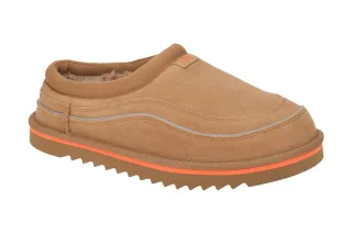 UGG 1136700 Tasman Cali Wave Herren Slipper Braun Orange Soda Echtleder Warmf...