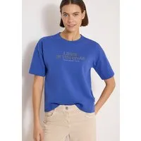 CECIL Sweater Kurzarm Sweatshirt mit Embroidery