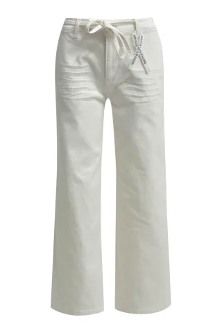Smith&Soul - White denim pants offwhite - Gr. - 32