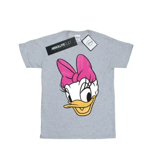 Disney - "Daisy Duck Head Painted" T-Shirt für Damen (Grau)