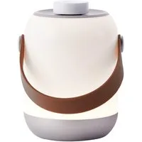 Lightbox Tischleuchte, LED fest integriert, Warmweiß, Tischlampe für den Garten mit warmweißem Licht - spritzwassergeschützt