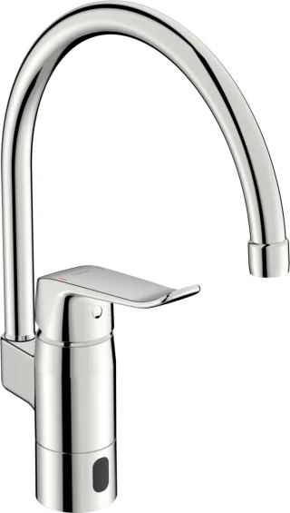 Hansa Einhandmischer Küchenarmatur HANSACARE 4614 3 V,, Ausladung 178 mm verchromt, 46142209 46142209