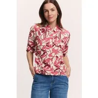 Tranquillo Hemdbluse Oversized Bluse Anii aus EcoVero™ Viskose Oversized-Bluse aus nachhaltiger LENZING ECOVERO Viskose