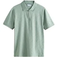 Next Poloshirt Edles Regular Fit Poloshirt mit 1/4-Reißverschluss (1-tlg)