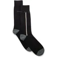 BOSS Businesssocken 2P RS Iconic CC (2-Paar) mit Kontraststreifen an der Seite
