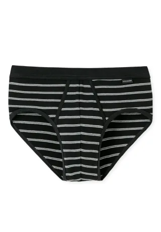 SCHIESSER - Sportslip schwarz - Gr. - 5