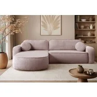 Lookway Ecksofa VENUS mit Schlaffunktion und Bettkasten, mit Bettfunktion und Bettkasten