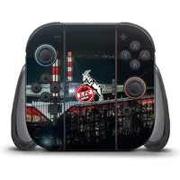 DeinDesign Konsolen-Cover 1. FC Köln Stadion Offizielles Lizenzprodukt Köln Stadion Nacht, Nintendo Switch 2 Controller Skin Aufkleber Sticker Folie