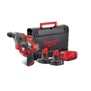 Milwaukee M12 Set M12 FPP2B-402X - 4933459812