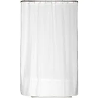 Arteneur Duschvorhang Duschvorhang Weiß Breite 120 cm, inkl. Duschvorhangringe, Anti-Schimmel, recyceltes Material