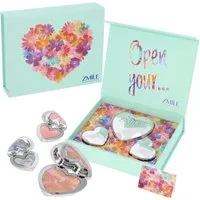 ZMILE COSMETICS Kosmetik-Set "Sweethearts" Pastel Love - Geschenk von Herzen, 3-tlg.
