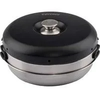 Dimego Camping Backofen, Backform schwarz/edelstahl