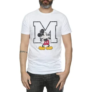 Disney - "Classic M" T-Shirt für Herren (Weiß)