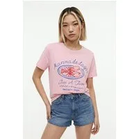 ONLY CARMAKOMA Kurzarmshirt CARINES LIFE S/S O-NECK REG FIT TEE JRS