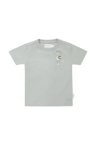 Leevje Unisex T-Shirt 'Crocodile' - Soft Green 74/80
