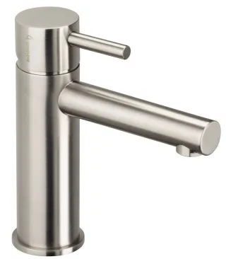 Herzbach Design iX Waschtisch-ELB ECO mit Ablauf Edelstahl, 17.133150.1.09 17.133150.1.09